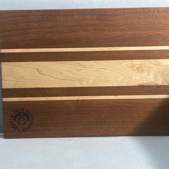 Handcrafted Wood Cutting Board - “Home Sweet Home” – Maple & Mahogany - Picture 5 of 14